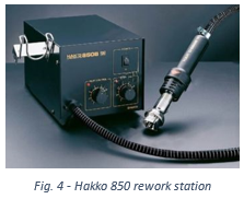 Hakko 850 rework station